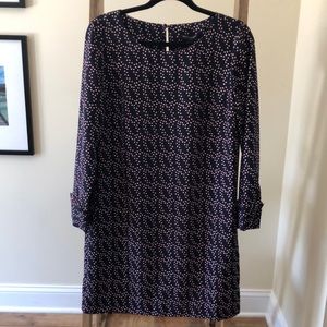 NWT Banana Republic printed shift dress.